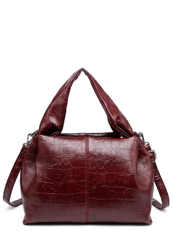 Bolso burdeos de mujer Luna Collection CTS73832
