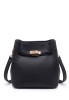 Bolso negro de mujer Luna Collection CTS73850