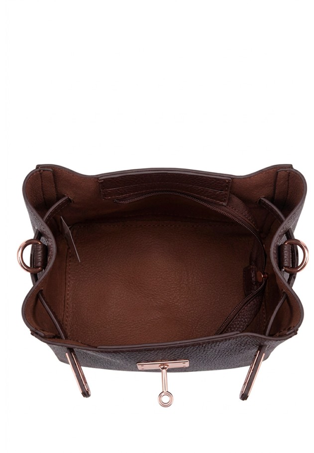 Bolso coffee de mujer Luna Collection CTS73850