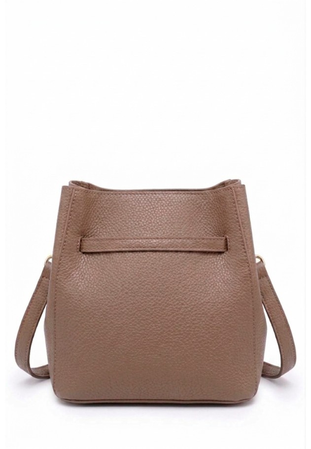 Bolso sintético kakhi de mujer Luna Collection CTS73850