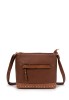 Bolso bandolera pequeño marrón de mujer Luna Collection GTV15099