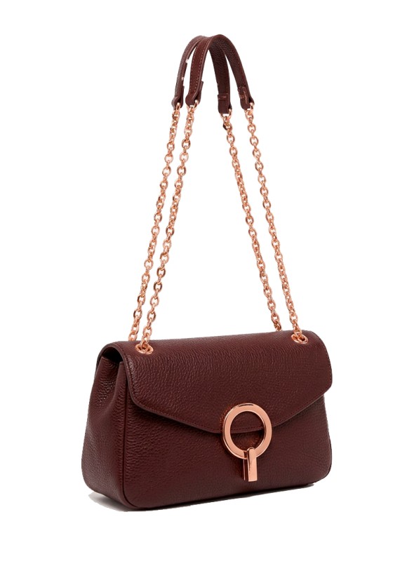 Bolso con hebilla color coffee de mujer Luna Collection modelo JYL68137