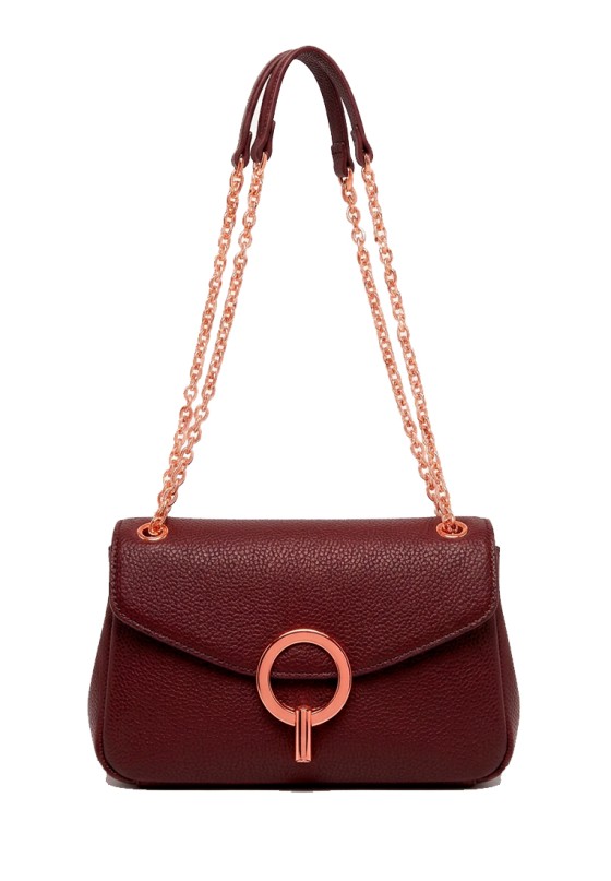 Bolso con hebilla rojo para mujer Luna Collection JYL68137