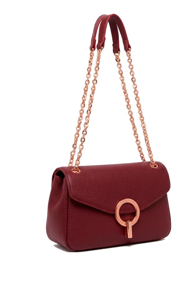 Bolso con hebilla rojo para mujer Luna Collection JYL68137