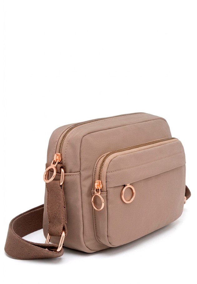 Bolso bandolera pequeño kaki de mujer Luna Collection JYL68143