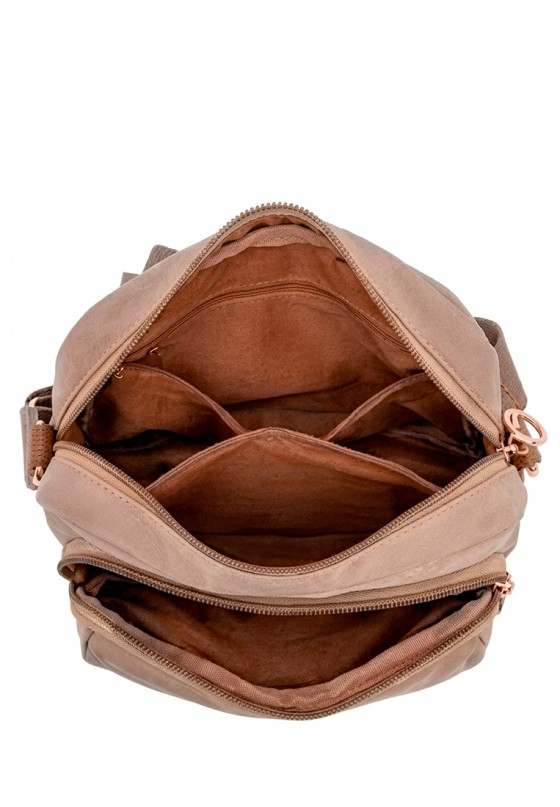 Bolso bandolera pequeño kaki de mujer Luna Collection JYL68143