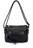Bolso negro sintético de mujer Luna Collection KMV309521