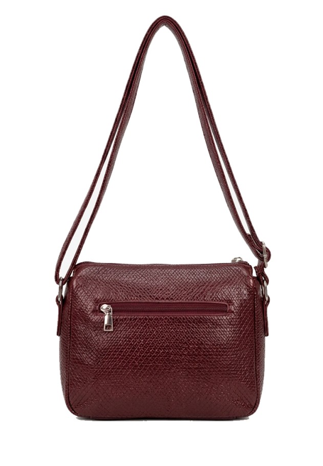 Bolso rojo sintético de mujer Luna Collection KMV309521
