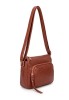 Bolso marrón de mujer Luna Collection KMV309521