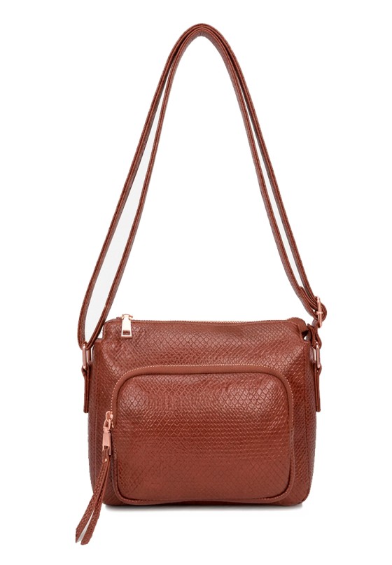 Bolso marrón de mujer Luna Collection KMV309521