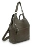 Mochila bolso verde de mujer Luna Collection KMV309524