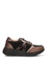 Deportiva ARMONY 50044 con lateral brillante y cuña media
