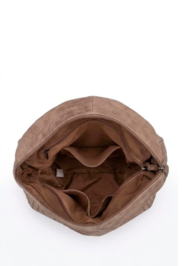 Bolso beige sintético KMV309534 de mujer Luna Collection
