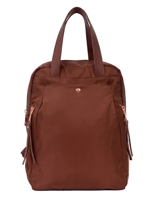 Mochila bolso color café para mujer Luna Collection KMV309542