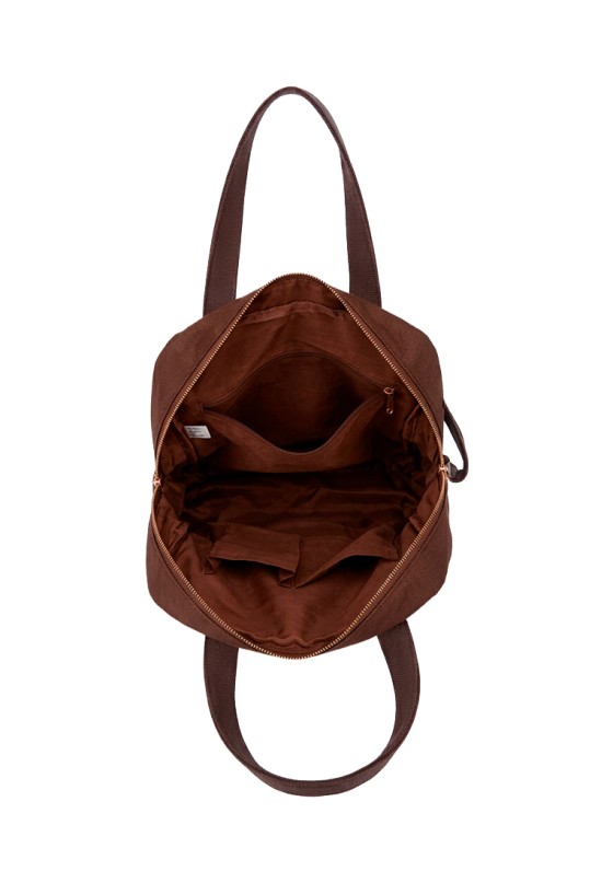 Mochila bolso color café para mujer Luna Collection KMV309542
