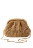 Bolso de mano oro sintético para mujer Luna Collection BNBN3640