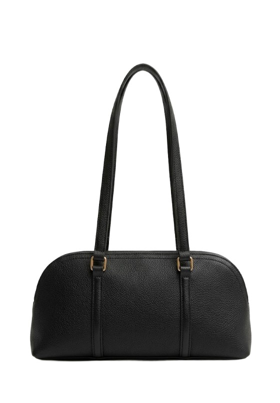 Bolso negro sintético de mujer Luna Collection MJY6201