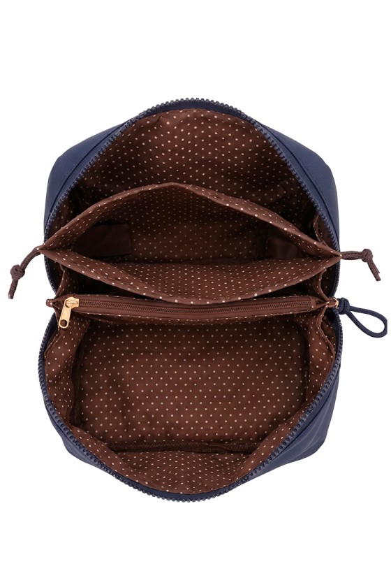 Neceser azul sintético de mujer Luna Collection KMV309546