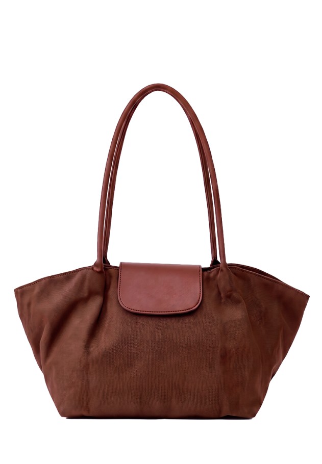 Bolso capaza marrón de mujer Luna Collection KMV309536