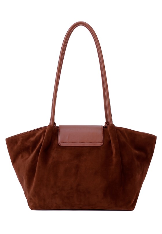 Bolso capaza marrón de mujer Luna Collection KMV309536