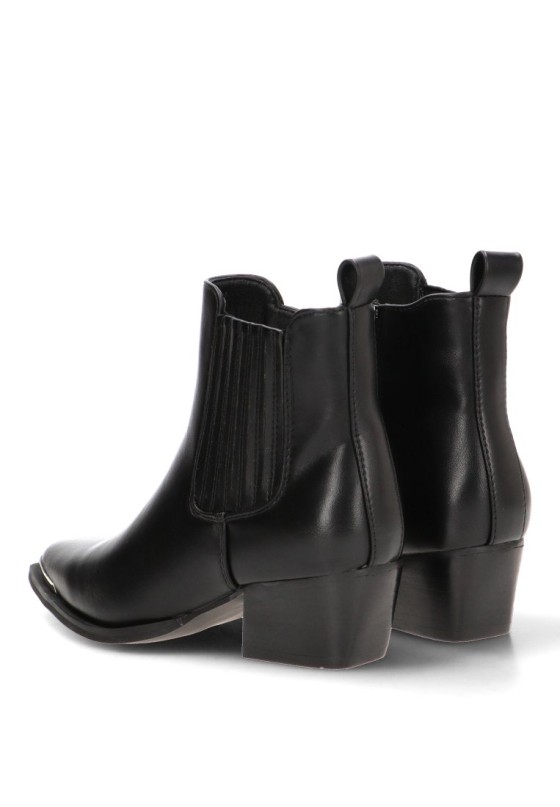 Botín campero negro de mujer YULIA 5014