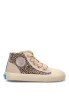 Deportivo leopardo abotinado respetuoso (barefoot) para niña Mustang Kids 49322