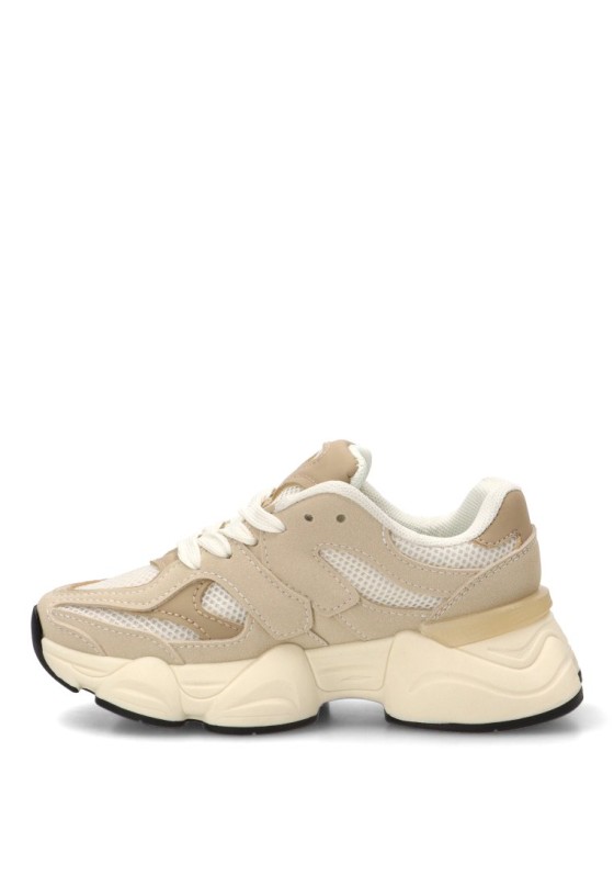Deportivo beige de niña Luna Collection T1206