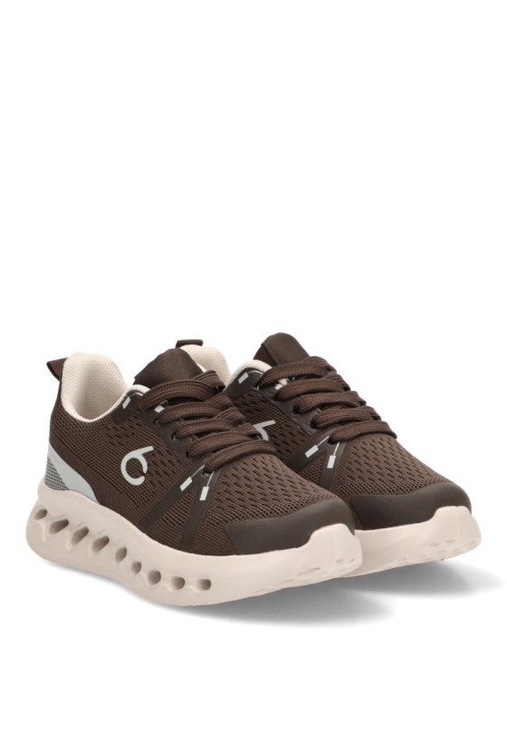 Deportivo marrón de niña Luna Collection 26016