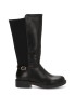 Bota 5894L para niña Luna Collection en negro con suela plana