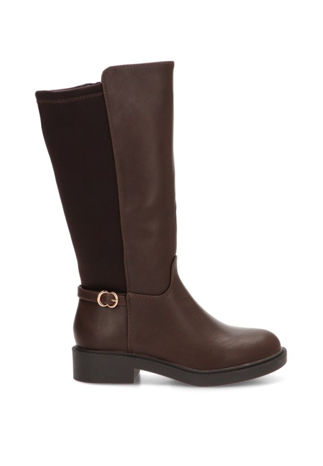 Bota marrón de niña Luna Collection 5894L