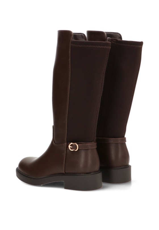 Bota marrón de niña Luna Collection 5894L