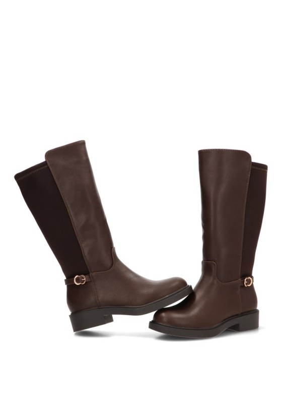 Bota marrón de niña Luna Collection 5894L