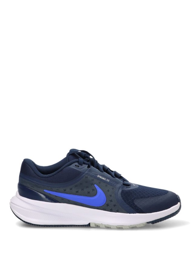 Deportivo de niño NIKE hf7004 marino textil  suela plana