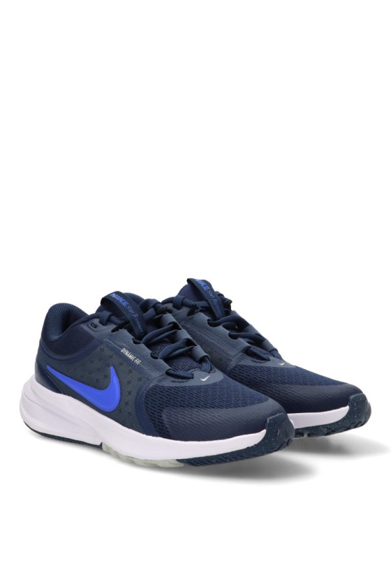 Deportivo de niño NIKE hf7004 marino textil  suela plana