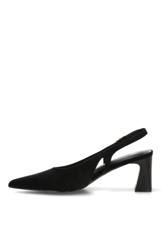 Salón negro de mujer Luna Collection BS-6070