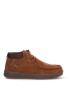 Botín COIMBRA de piel camel con suela plana para hombre WALK IN PITAS