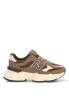 Deportivo con suela plana de niña Luna Collection T1206 café